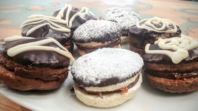 Mini Alfajores - by Don Carlos - Three Chocolate / Nutella / Dulce de Leche