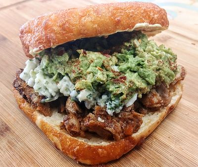 Chicken Parsley Sauce &amp; Avocado Sandwich