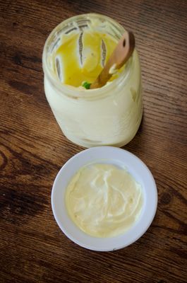 PRE ORDER ONLY - Homemade MAYONNAISE - 12 Oz- MINIMUM 24 HRS ADVANCE PRE ORDER ONLY - Homemade MAYONNAISE - 12 Oz- MINIMUM 24 HRS ADVANCE