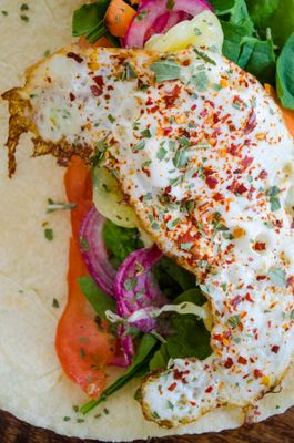 Egg Veggies & Cheese Wrap Egg Veggies & Cheese Wrap