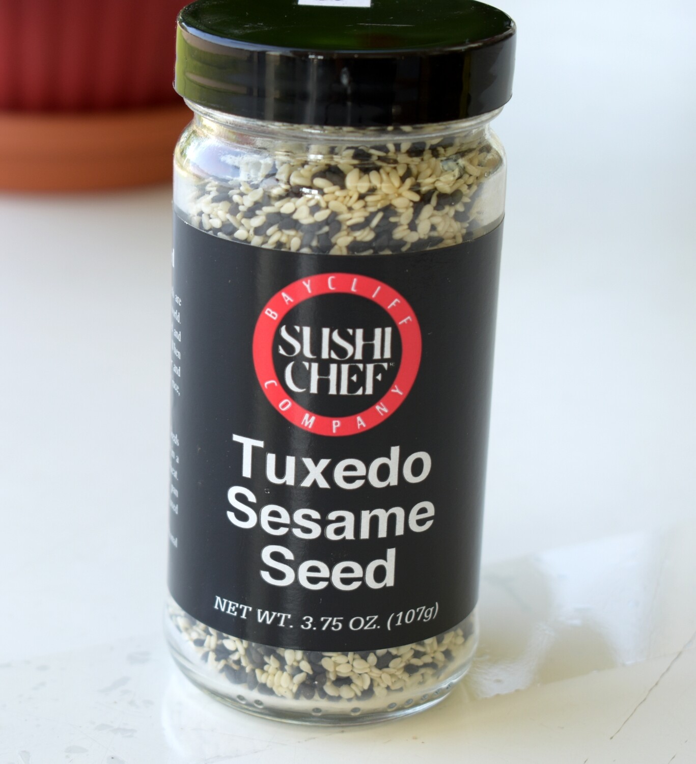 Sushi Chef Tuxedo Sesame Seeds