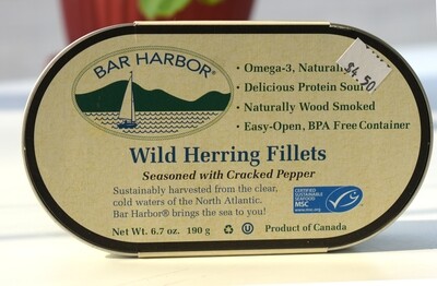 Bar Harbor Wild Herring w/ Cracked Pepper