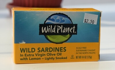 Wild Planet Wild Sardines Lemon