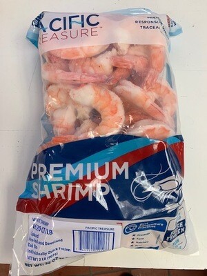16/20 count Cooked Peeled & Deveined Shrimp 2 lb. bag