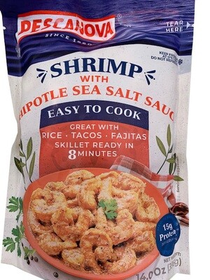 Shrimp with Chipotle Sea Salt Sauce