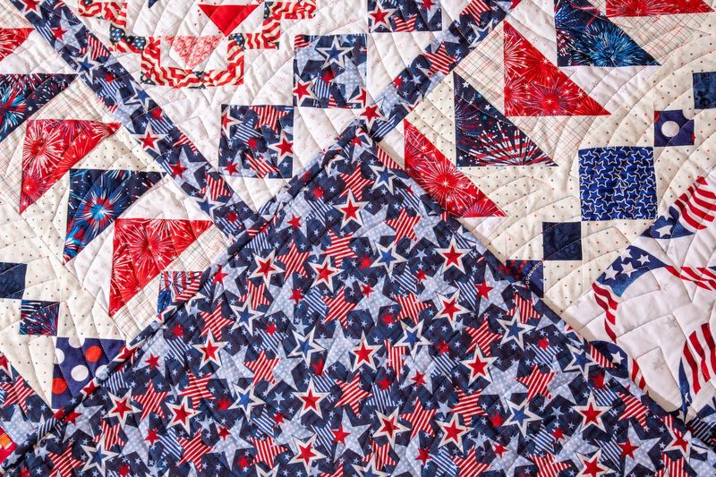 Fireworks (and pillowcase)