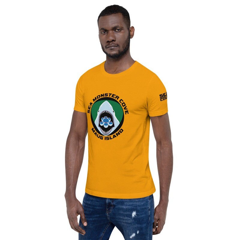 Snowflake SMC with SMC on Sleeve Short-Sleeve Unisex T-Shirt