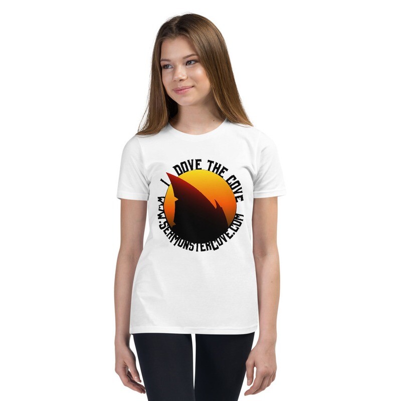 I Dove The Cove (Black Letters) Youth Short Sleeve T-Shirt