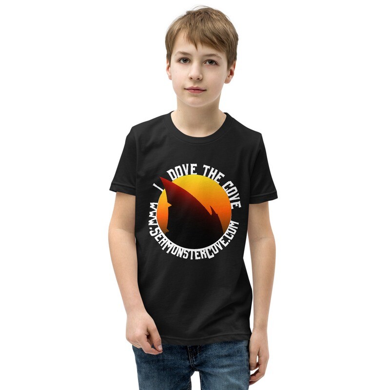 I Dove The Cove (White Letters) Youth Short Sleeve T-Shirt