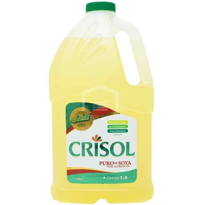 Aceite Crisol Soya 1/2 Galon 64oz