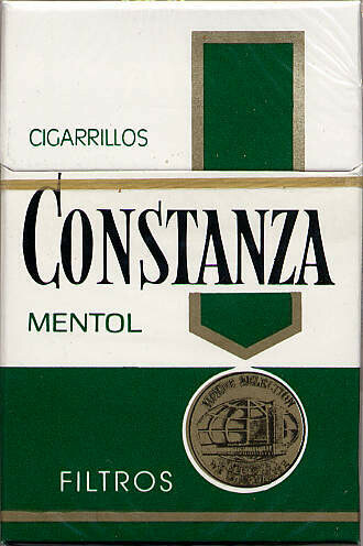 Cigarrillos Constanza Mentol