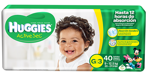 Pamper Huggies #3 40 Unidades