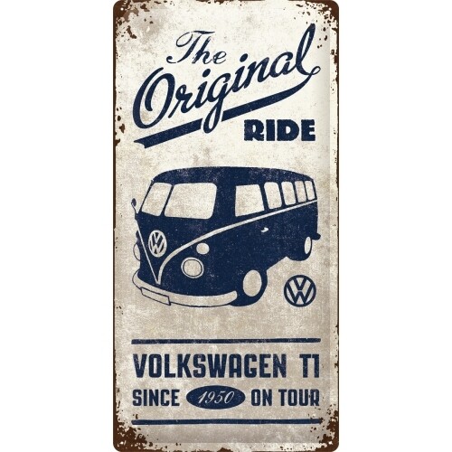 The Original Ride T1 - Blechschild