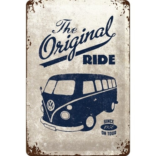 The Original Ride Bulli - Blechschild