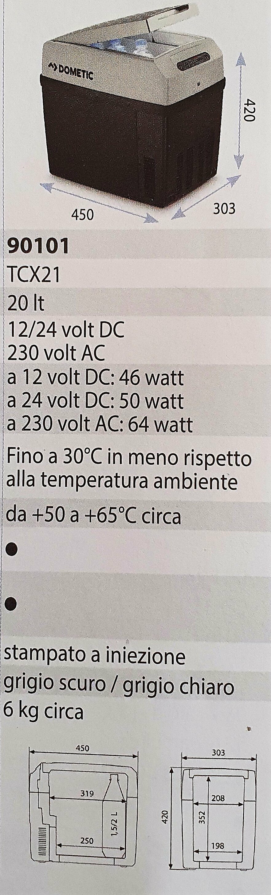 Nevera Dometic  KTCX21