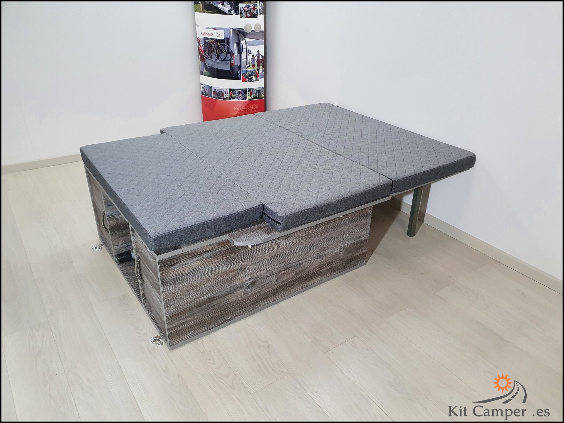 Colchón  3 Piezas unidas  Trafic, Vivaro, Talento X82 con Modulo de Aire trasero