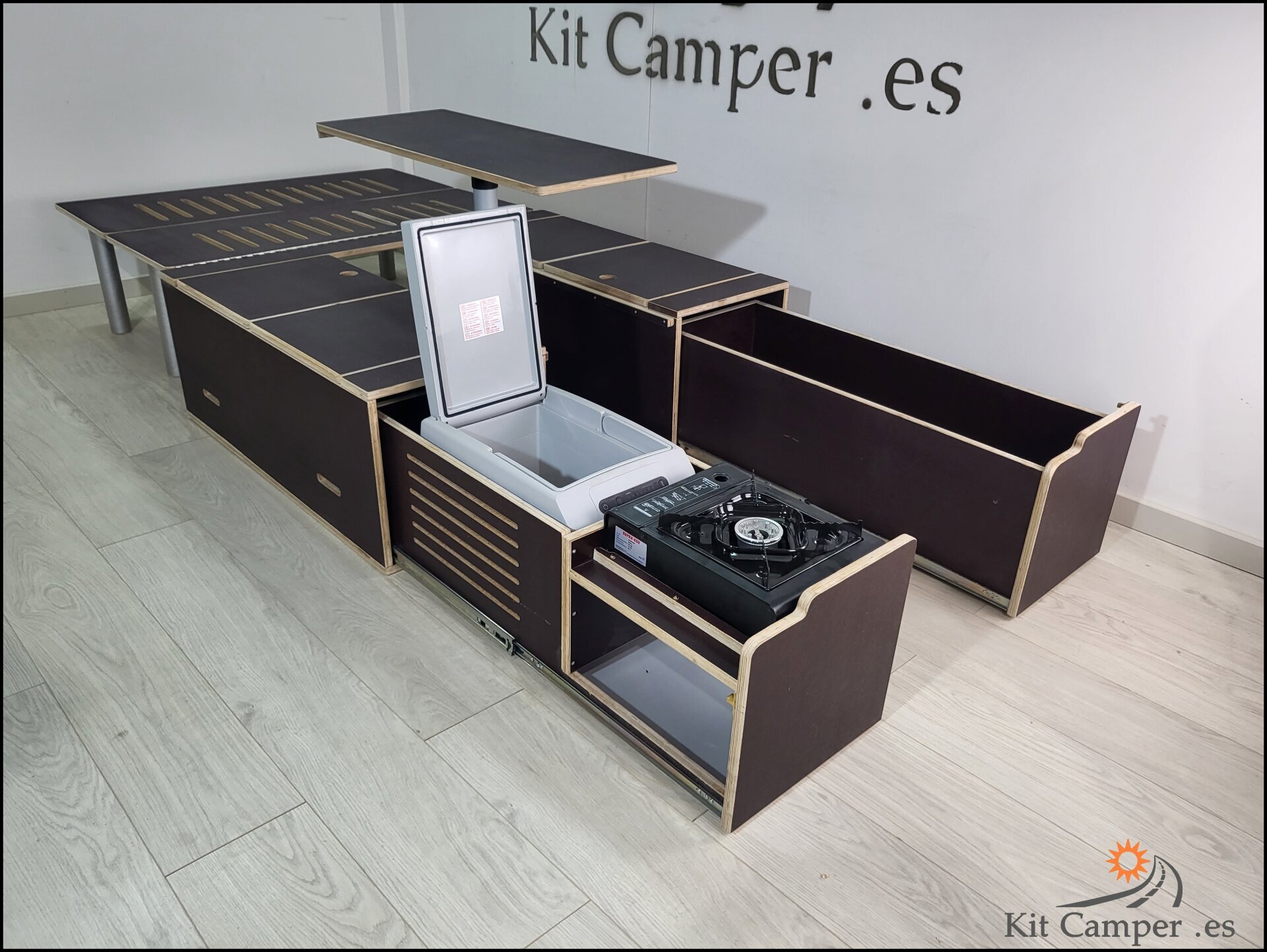 Kit Camper Simply 5 XL + Nevera Dometic HPL Premium