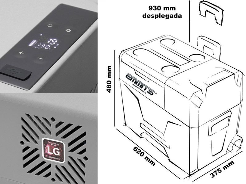 NEVERA EMMITS 40 LITROS