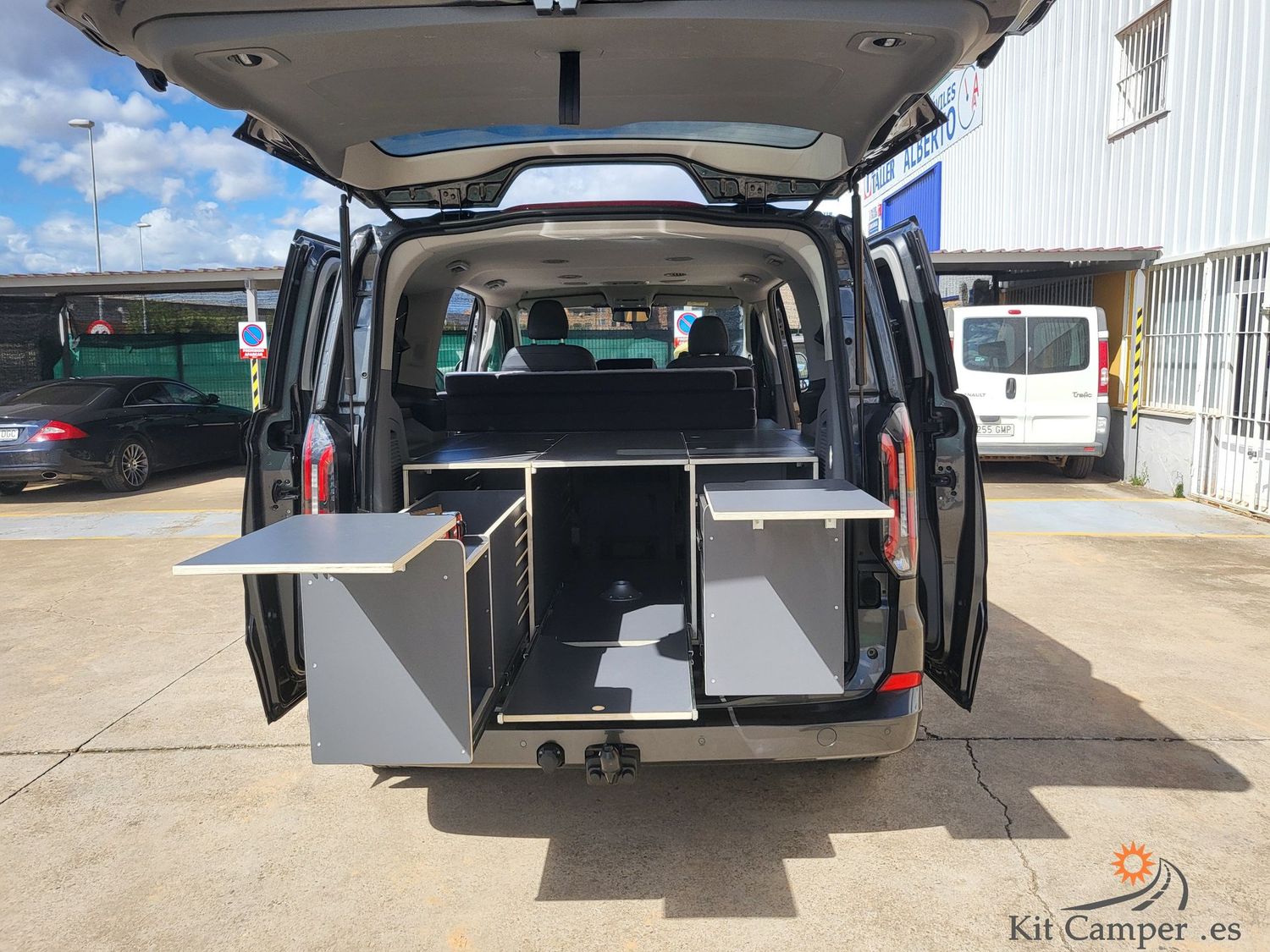 Kit mueble camper para ford tourneo custom 2024 y 2025