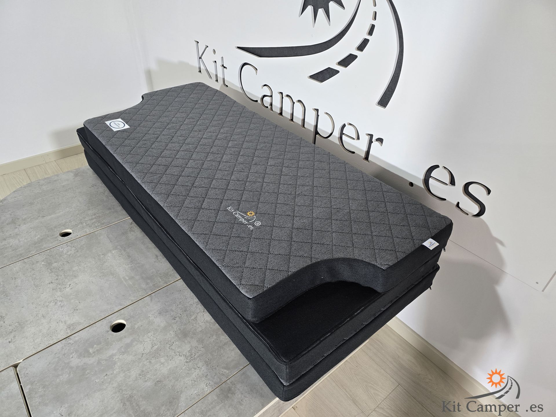 Colchón en 3  piezas Unidas con Forma Mercedes