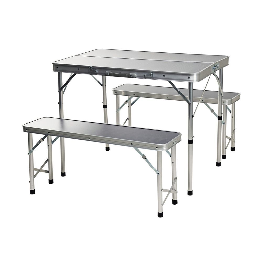 Mesa + Bancos plegable en maletin