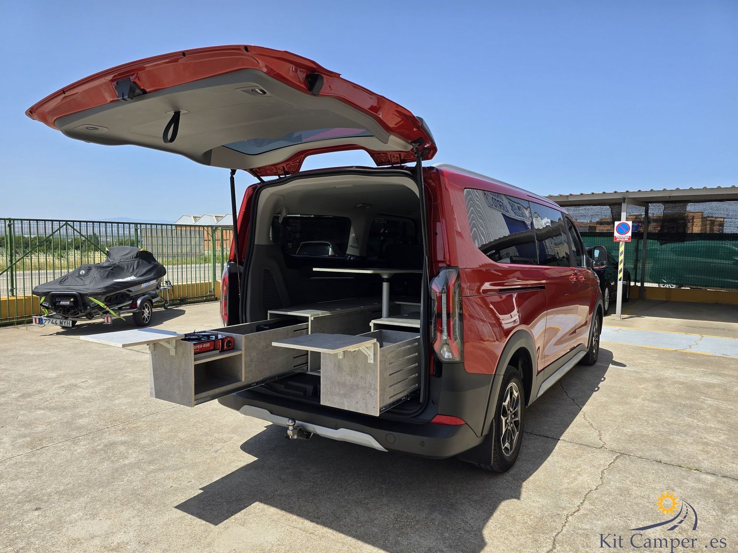 Kit Camper  para Ford Tourneo Custom 2025 L2 larga