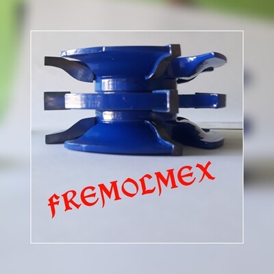 Juego para puertas principales miroslawa para trompo de 1" para madera de 38 mm ensamble 22mm