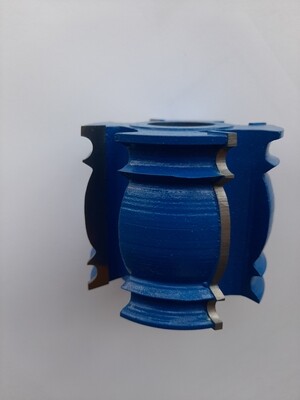 Fresa para trompo de 1" para madera de 3" artis