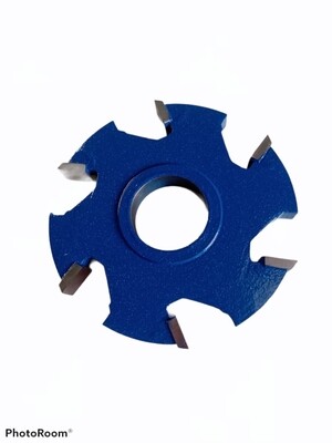 Ranurador para trompo de 1&quot; corte de 1cm diámetro de 86mm 6 filos