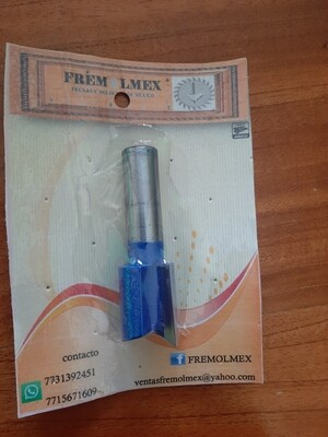 Recta zanco de 1/2 corte  7/8 profundidad de corte 1&quot;