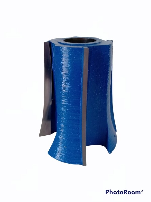 Fresa para trompo de 1&quot; para madera de 95mm voleo