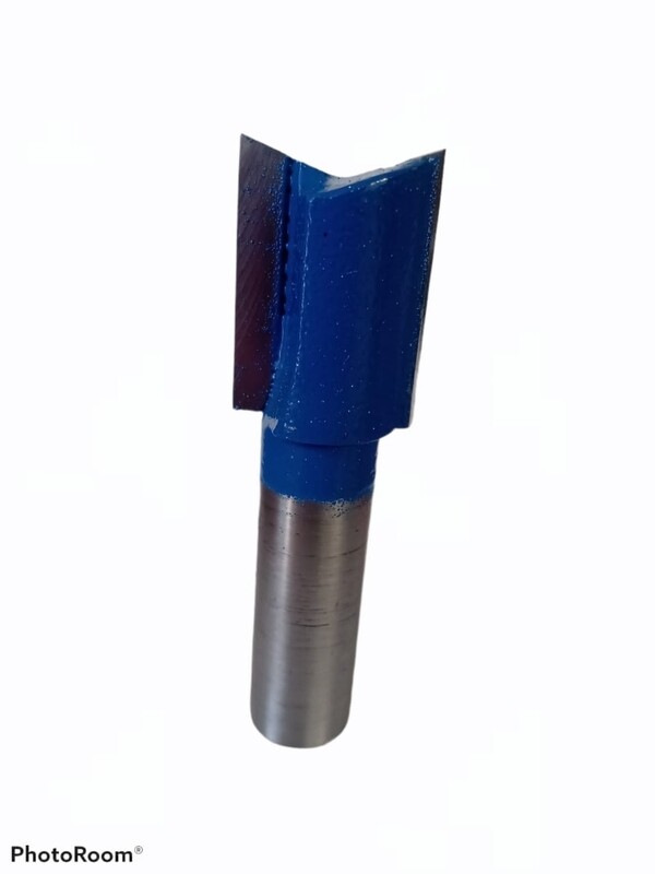 Recta zanco de 1/2 diametro de 3/4 altura de corte 1"1/8