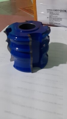 fresa para trompo de 1" para madera de 7cm  z"4 jazz