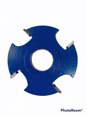 ranurador para trompo de 1" corte de 3/4 diametro de 86mm z:4