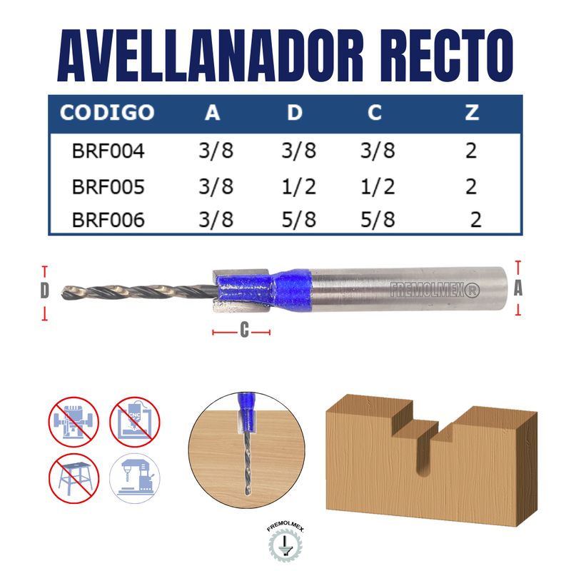 AVELLANADOR RECTO