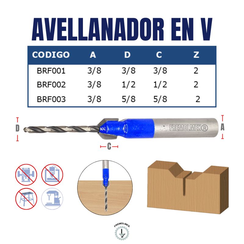 AVELLANADOR EN V