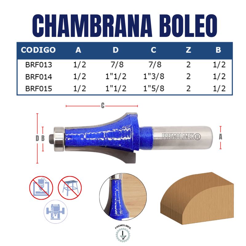 CHAMBRANA BOLEO