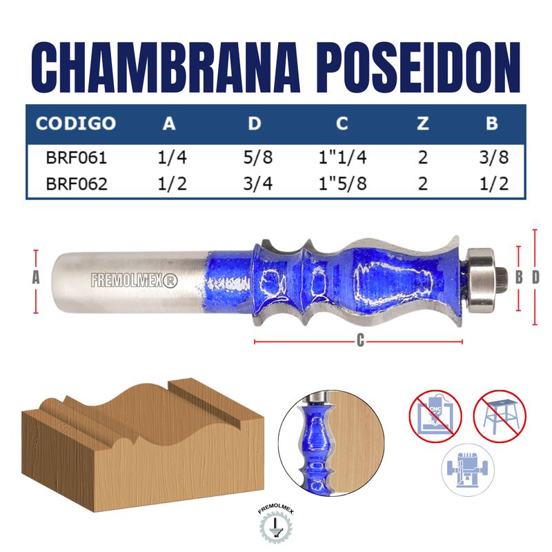 CHAMBRANA POSEIDON