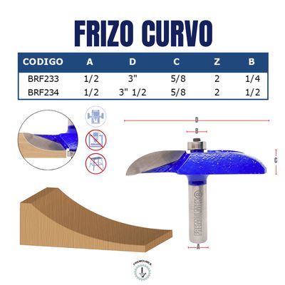 FRIZO CURVO