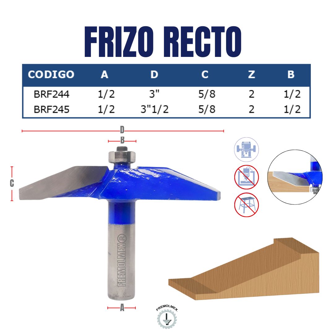 FRIZO RECTO