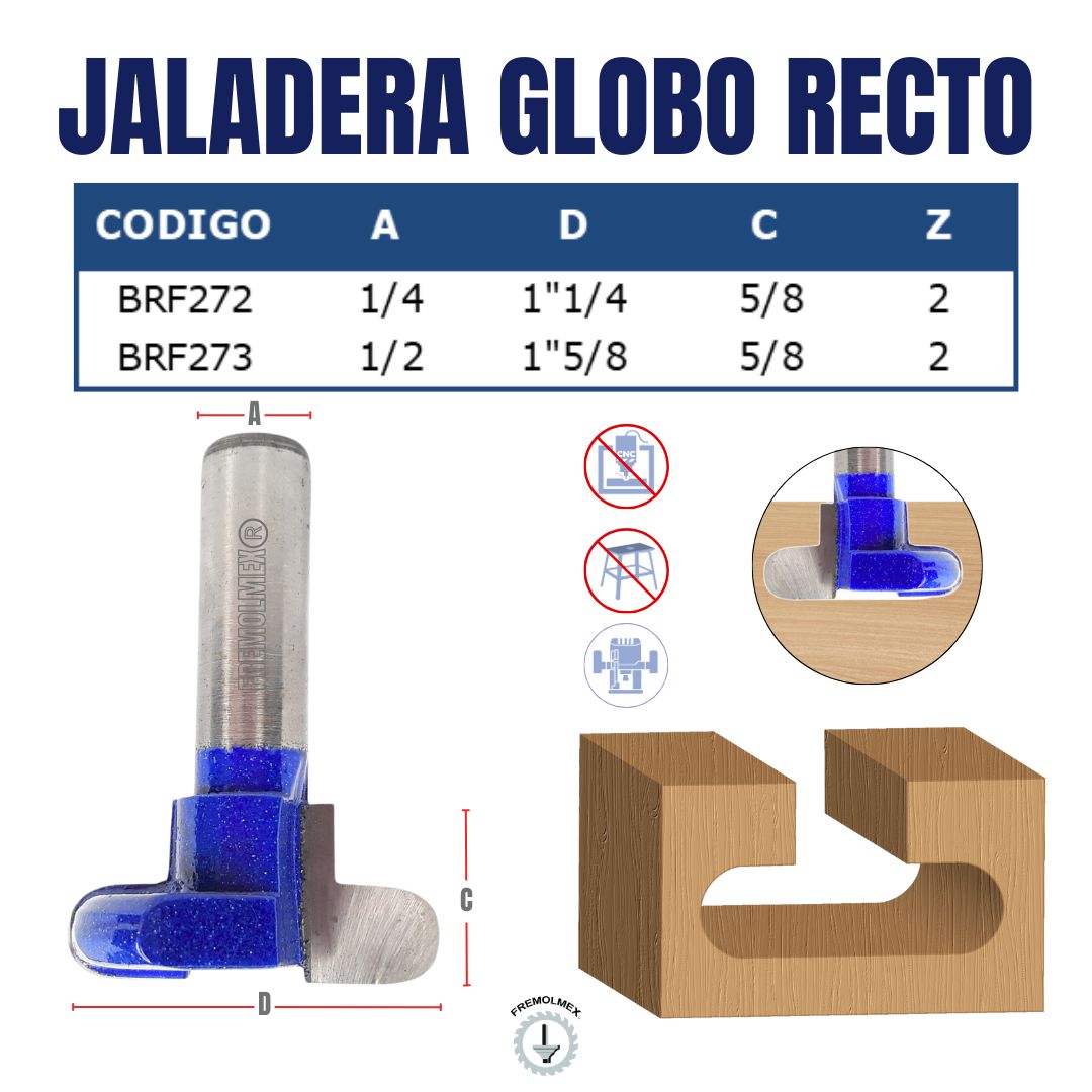 JALADERA GLOBO RECTO