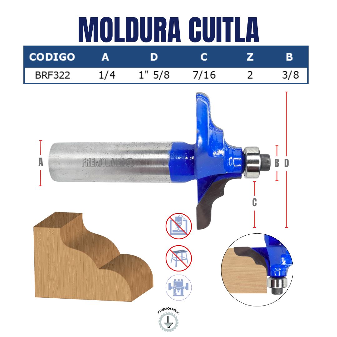 MOLDURA CUITLA