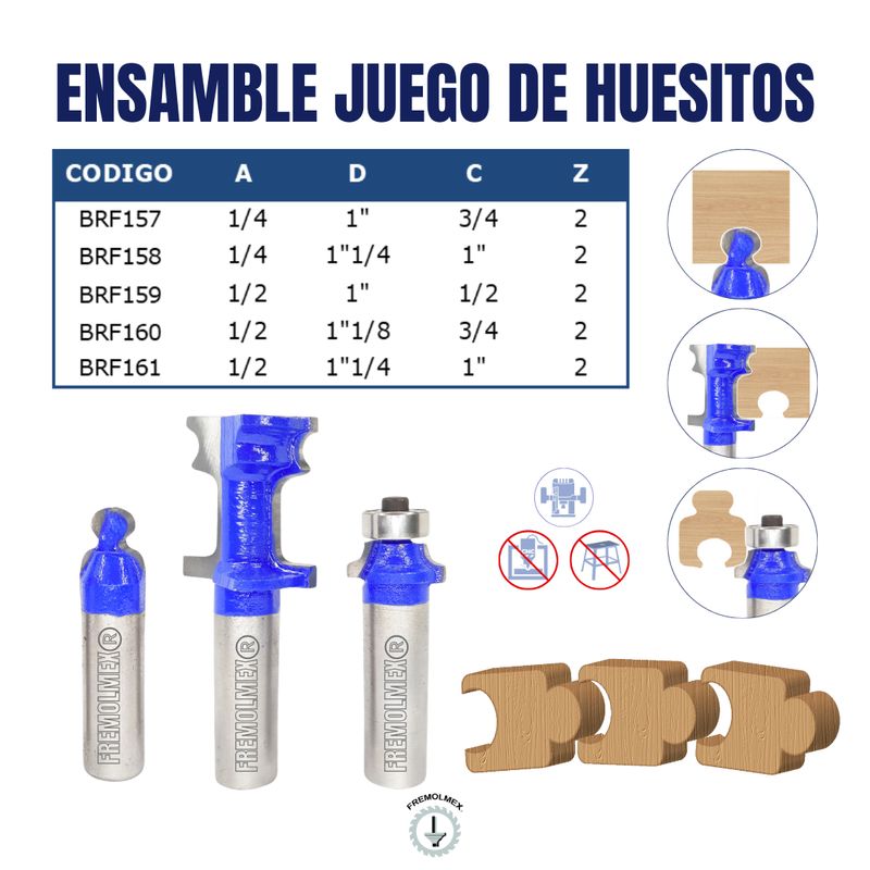 ENSAMBLE JUEGO DE HUESITOS