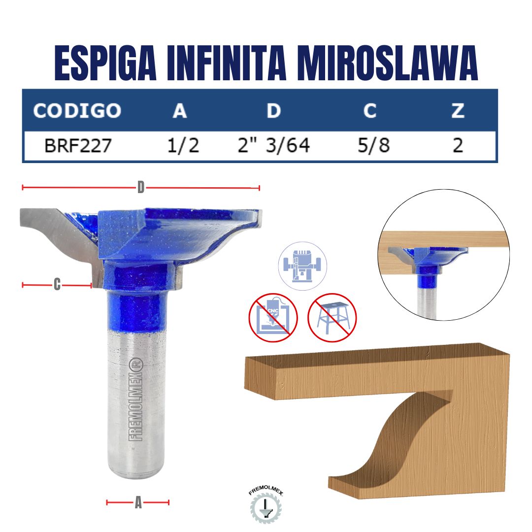 ESPIGA INFINITA MIROSLAWA