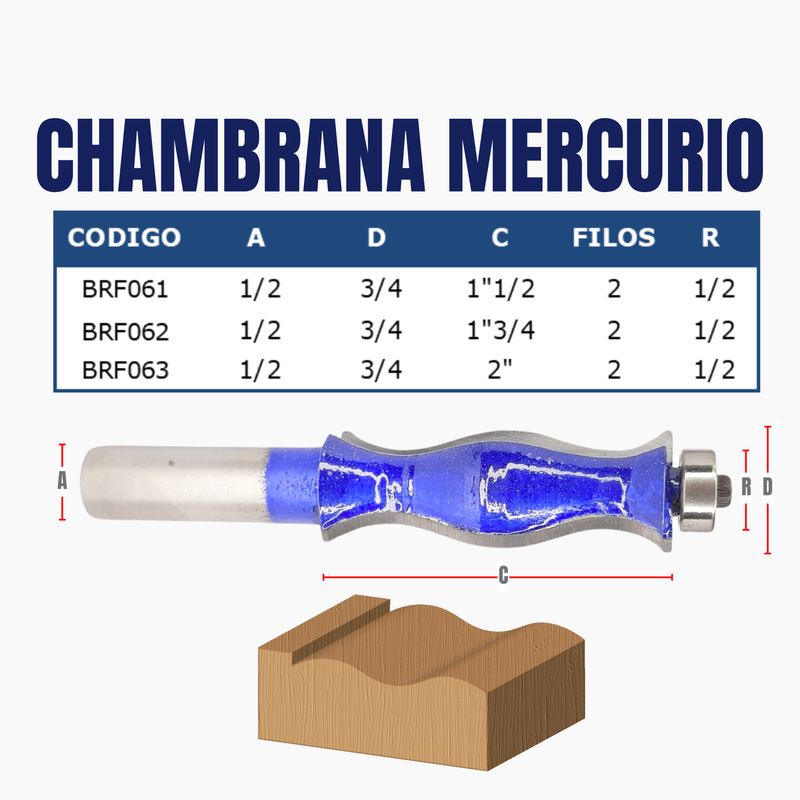 CHAMBRANA MERCURIO