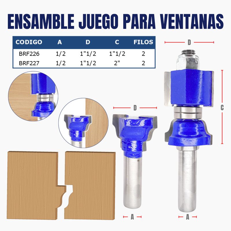 ENSAMBLE JUEGO PARA VENTANAS
