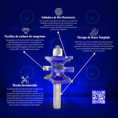 ENSAMBLE JUEGO PARA PUERTAS PRINCIPALES POLINESIA