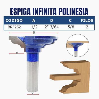 ESPIGA INFINITA POLINESIA