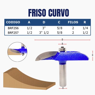 FRISO CURVO