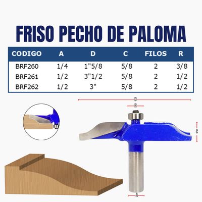 FRISO PECHO DE PALOMA